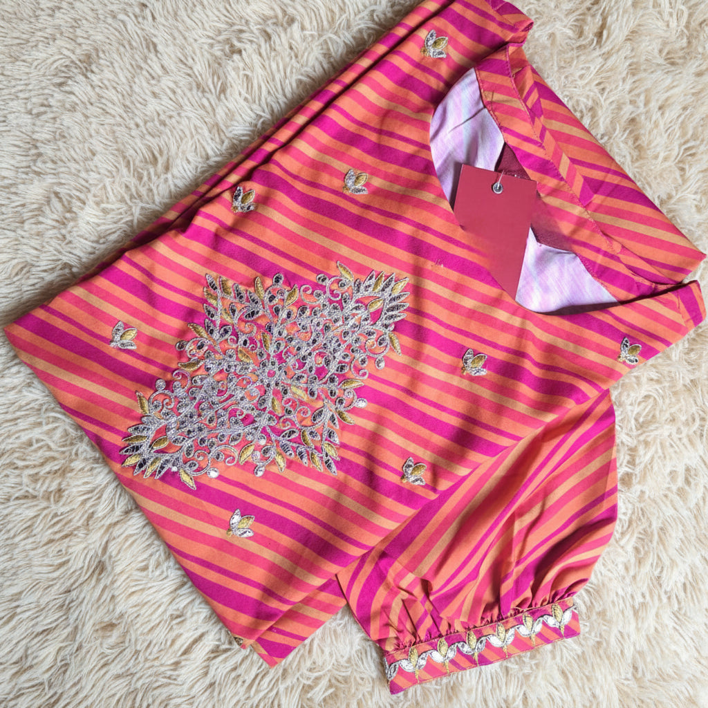 Kesar Silk Straight Kurta