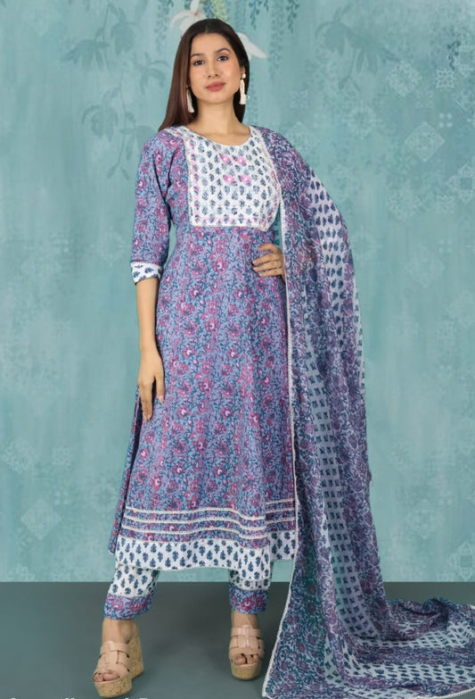 Avantika Anarkali Suit Set