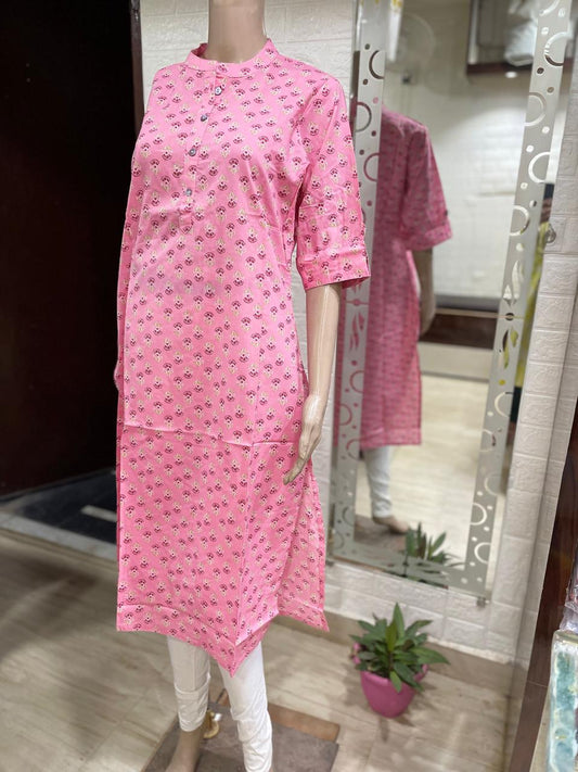 Ikshita Cotton Straight Kurta