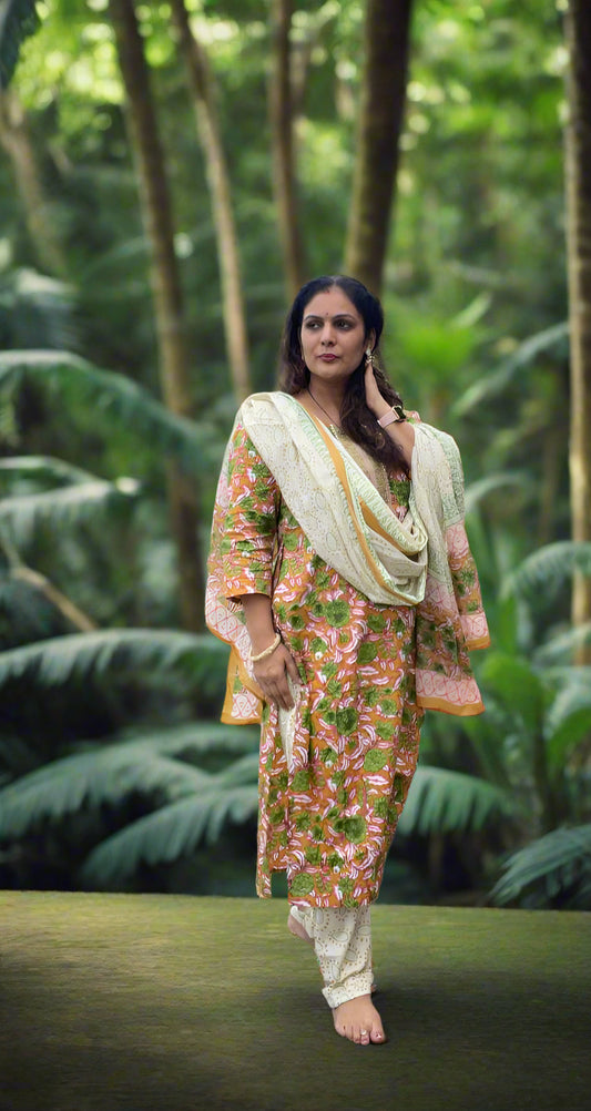 Sadhna Straight Suit Set