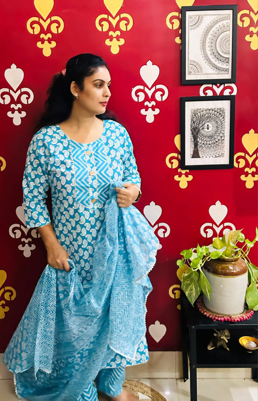 Ikshita Straight Suit Set