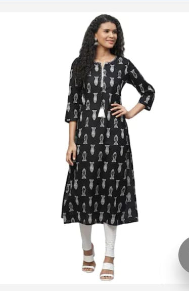 Kanak Cotton Straight Kurta
