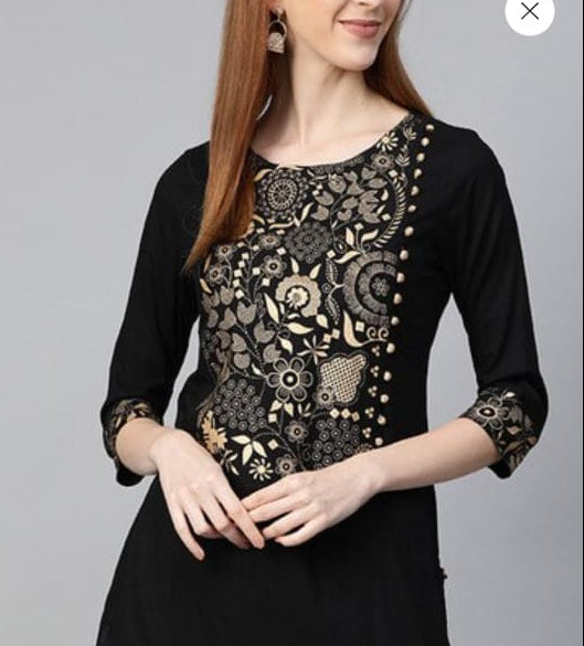 Kanak Cotton Straight Kurta