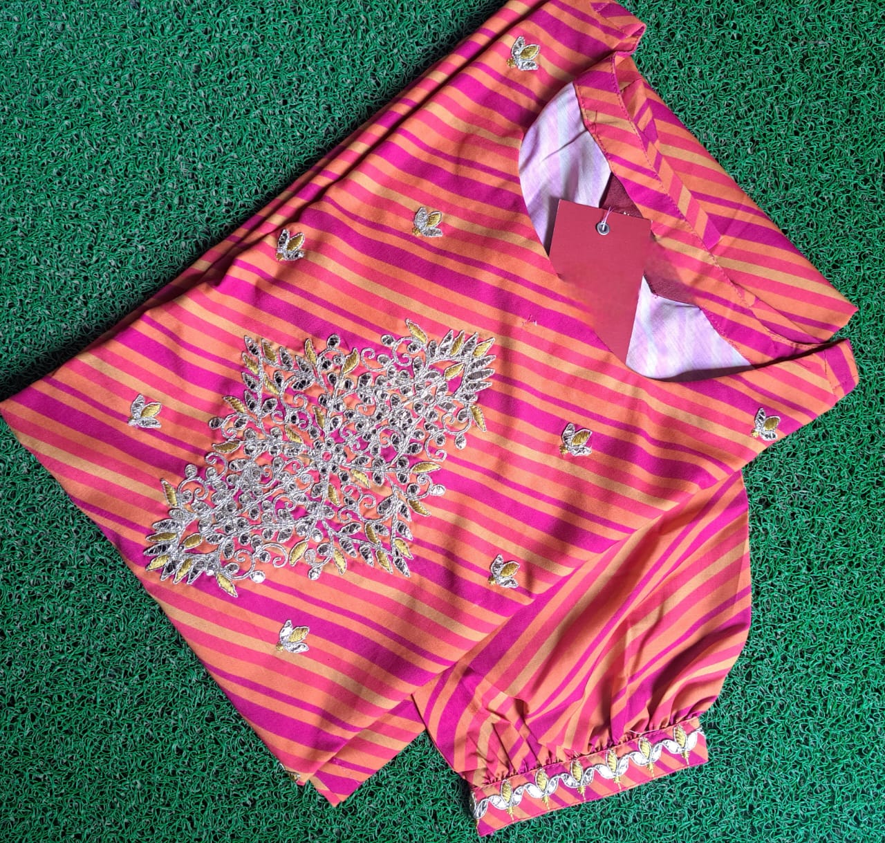 Kesar Silk Straight Kurta