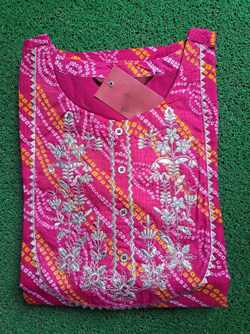 Kesar Kota Doria Kurta