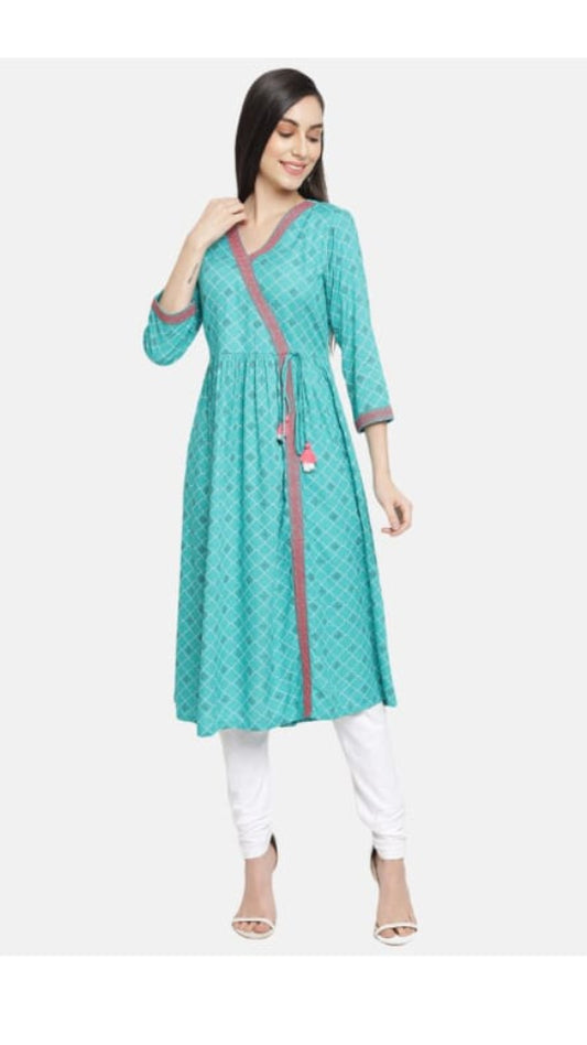 Nirali Frock Kurti-Firozi
